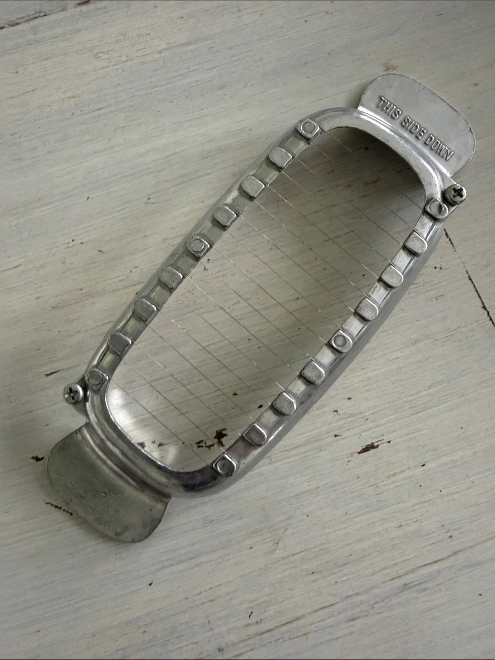 Vintage 1950s Aluminum Butter Slicer